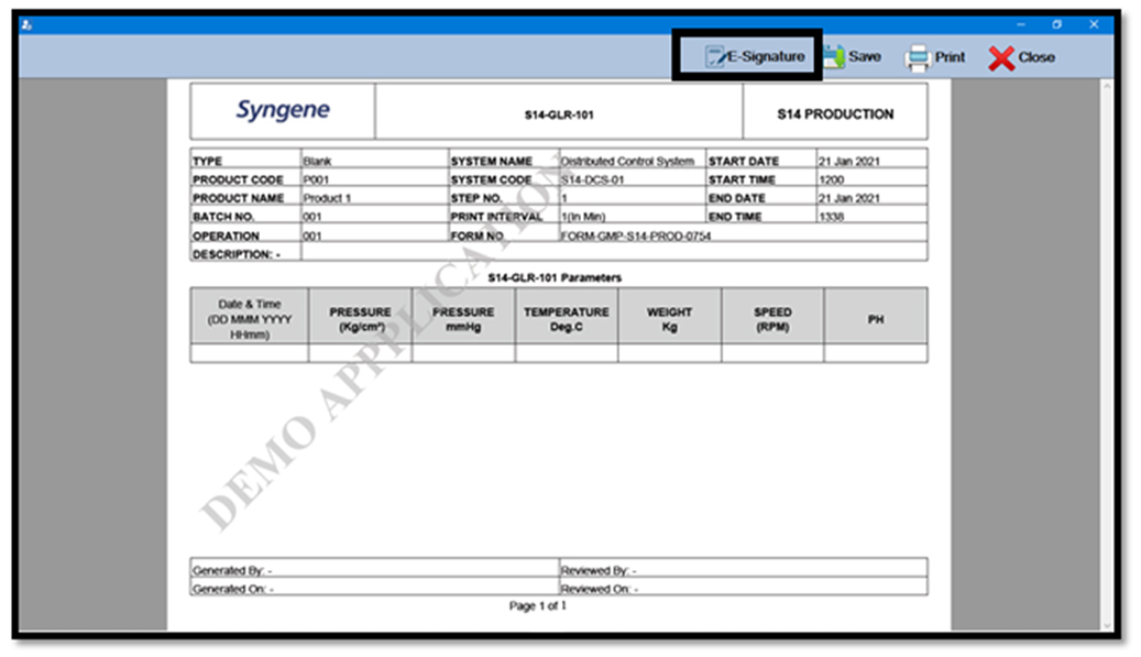 Best Reporting Software for Manufacturing Industry, Pressure Hold Test Report Development ,PREPARATION Report Development, Batch Transfer Report Development