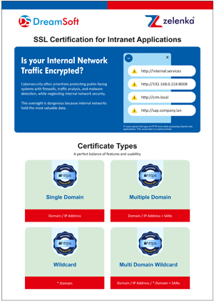 DreamSoft Intranet SSL certificate